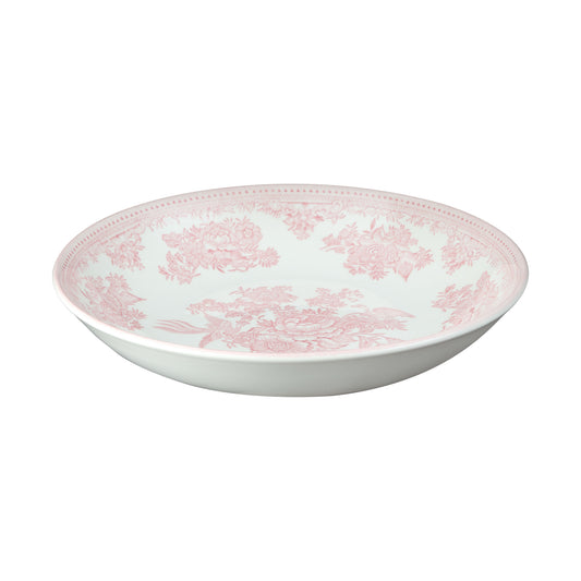 Pink Asiatic Pheasants Pasta Bowl 23cm/9" Seconds