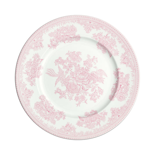 Pink Asiatic Pheasants Plate 22cm/8.75"