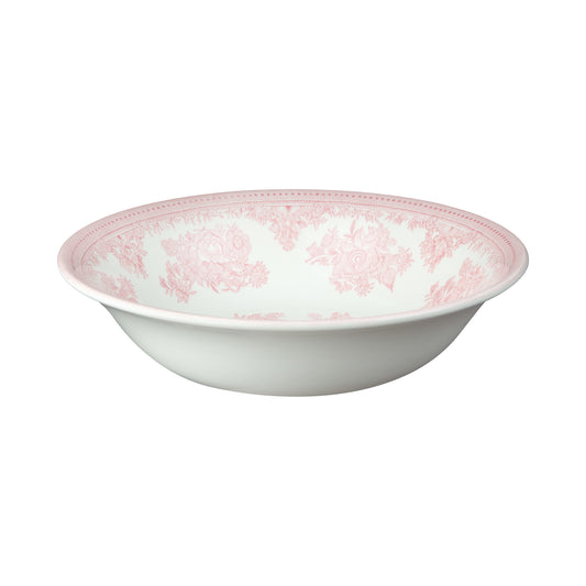 Pink Asiatic Pheasants Pudding / Soup Bowl 20cm/8" Seconds