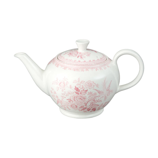 Pink Asiatic Pheasants Large Teapot 7 Cups 800ml/1.5pt Seconds