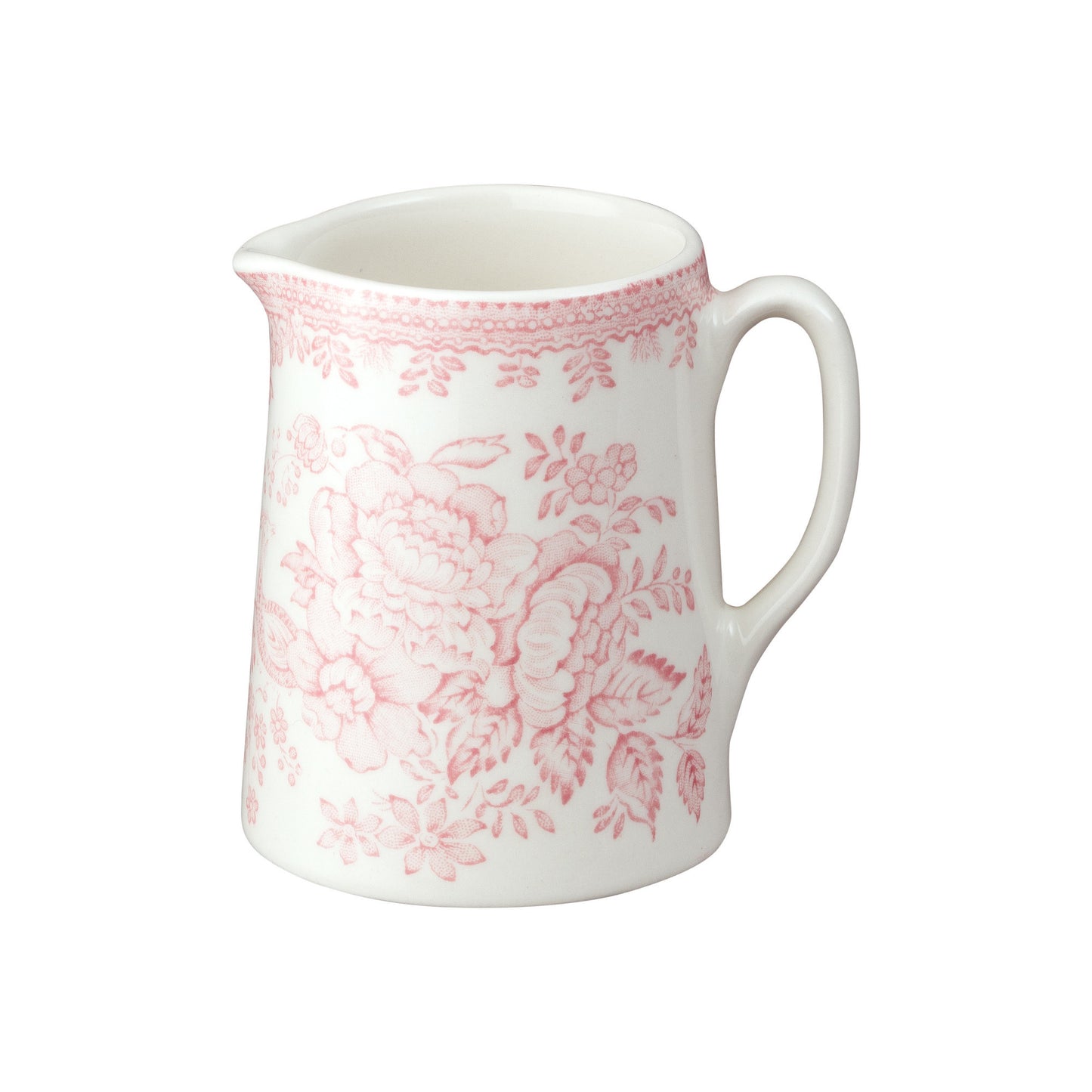 Pink Asiatic Pheasants Mini Tankard Jug 160ml/0.25pt Seconds