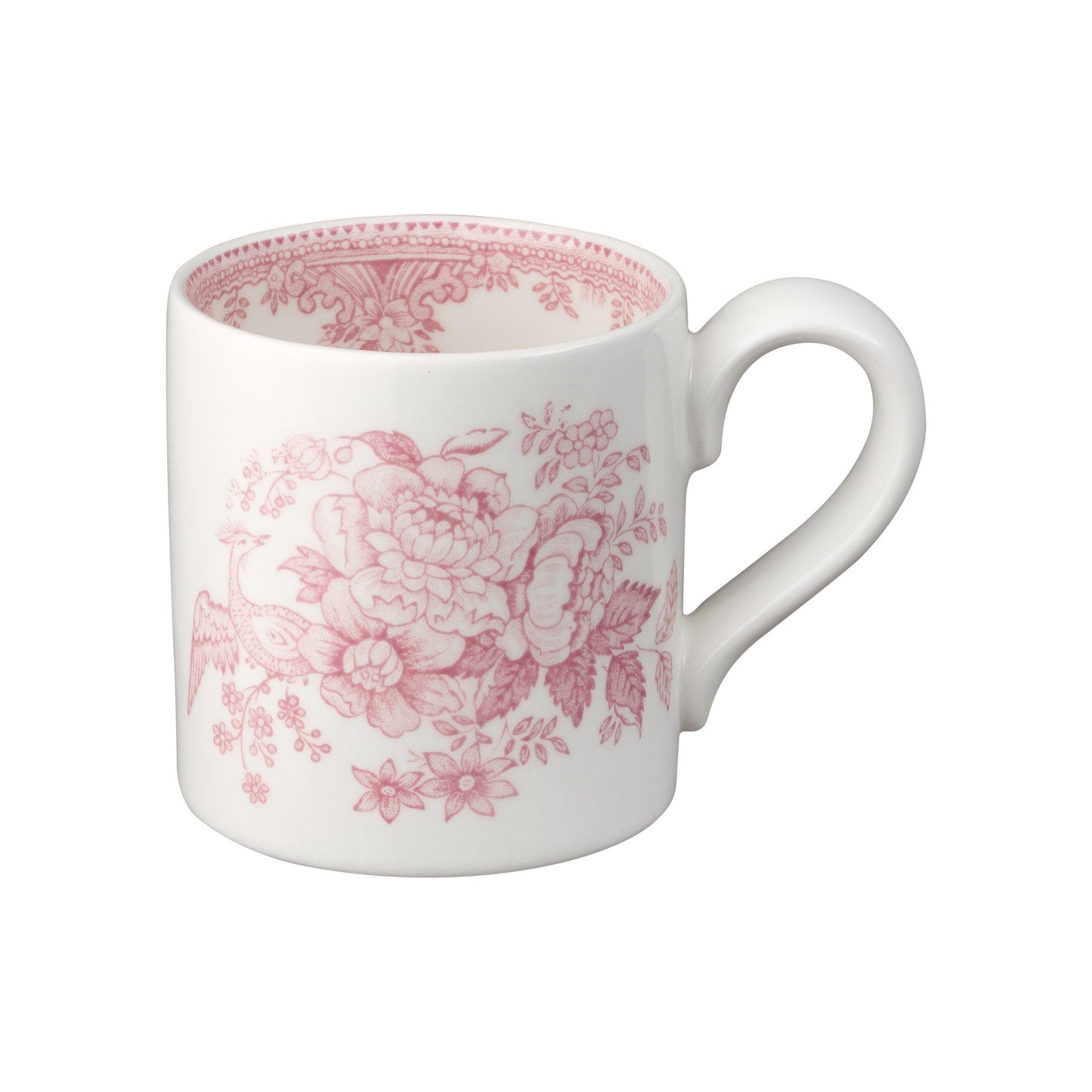 Pink Asiatic Pheasants Mug Half Pint 284ml/0.5pt