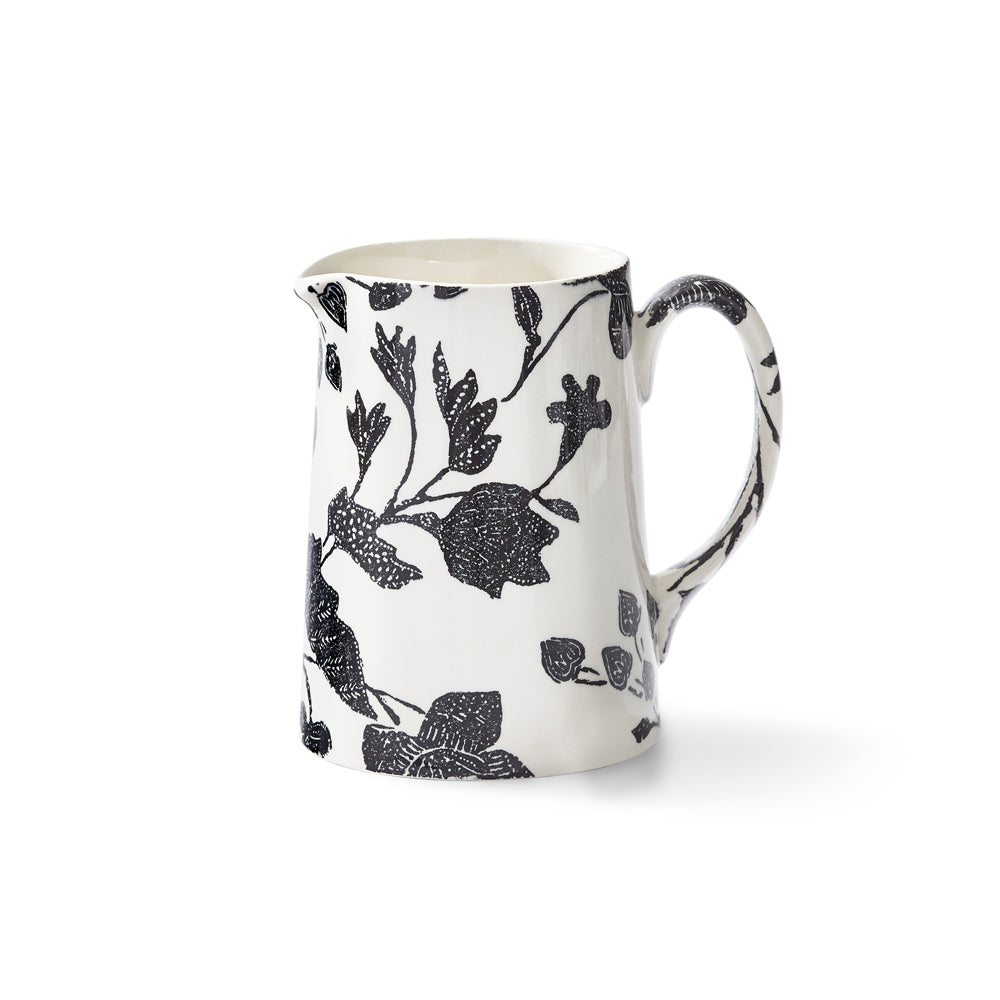Garden Vine Black Tankard Creamer