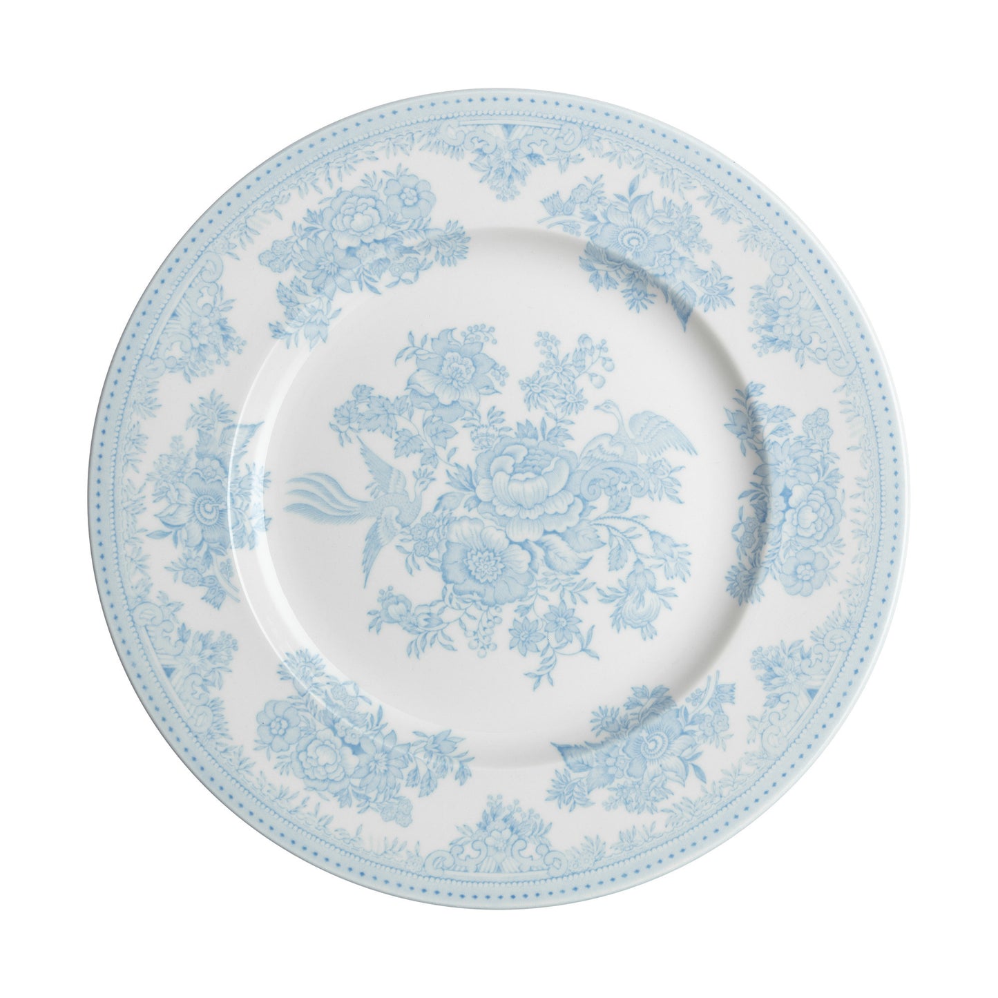 Blue Asiatic Pheasants Plate 25cm/10"