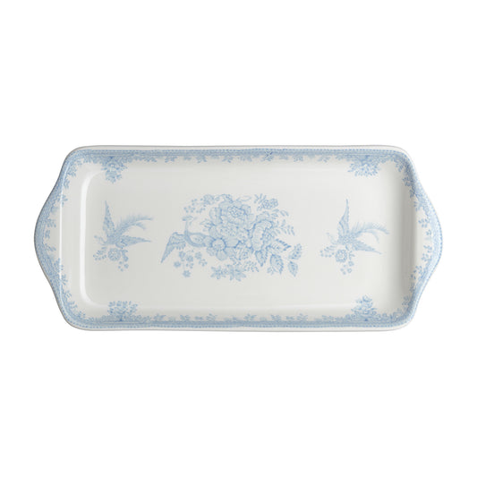 Blue Asiatic Pheasants Rectangular Tray 28cm/11" Seconds