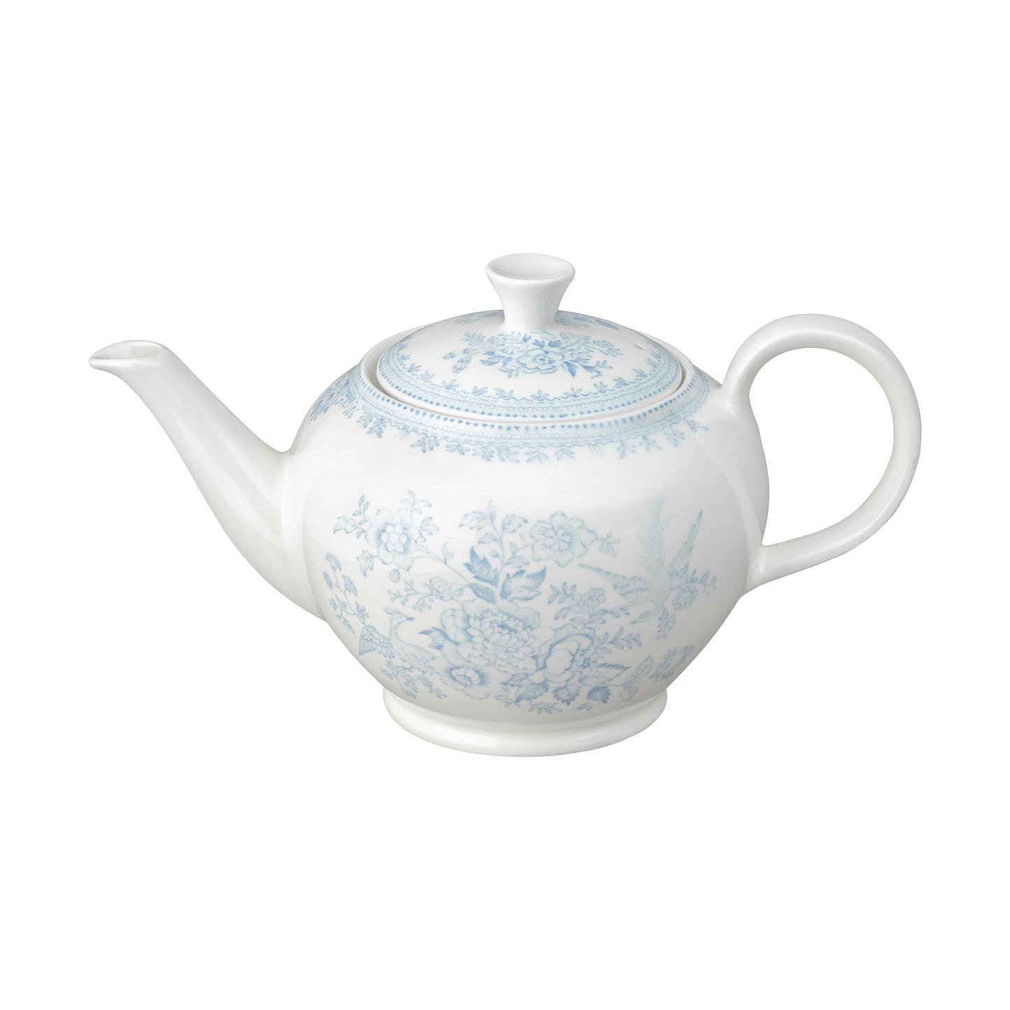 Blue Asiatic Pheasants Large Teapot 7 Cups 800ml/1.5pt