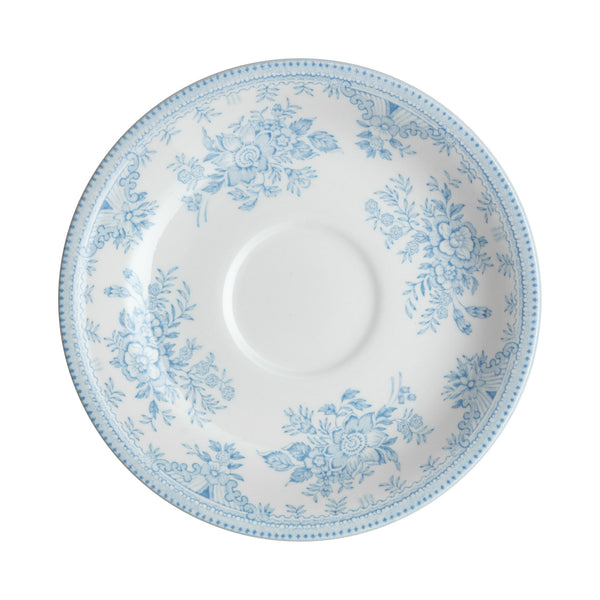 Blue Asiatic Pheasants Tea Saucer Seconds – Burleigh Pottery
