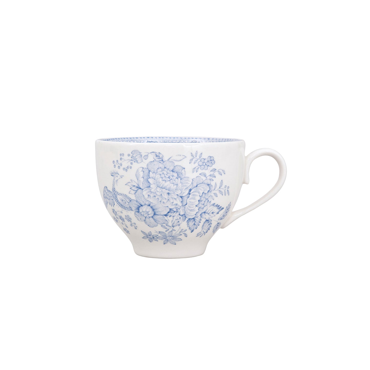 Blue Asiatic Pheasants Large Teacup