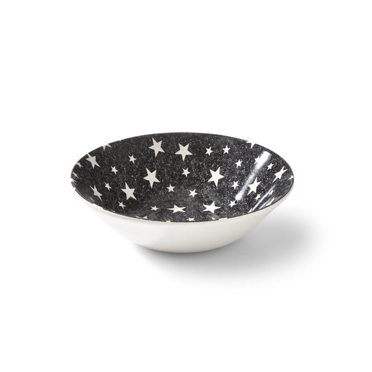 Midnight Sky Dark Black Cereal Bowl