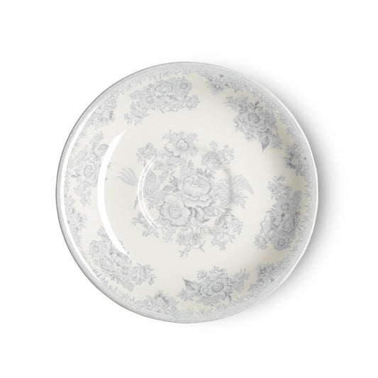 Dove Grey Asiatic Pheasants Breakfast Saucer Seconds