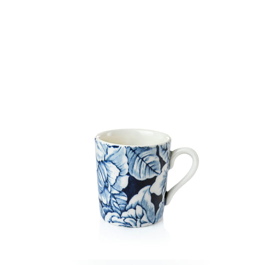 Ink Blue Hibiscus Espresso Cup 75ml