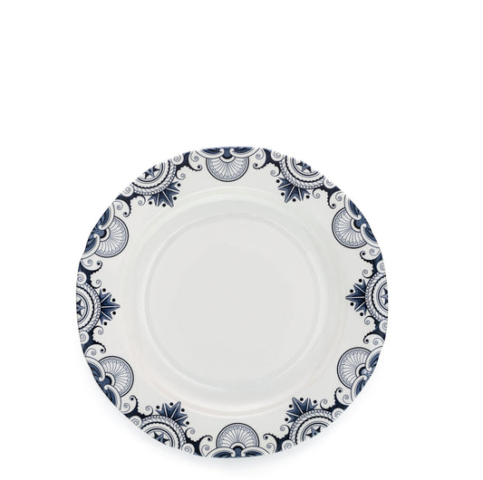 Ink Blue Palisade Plate 26.5cm Seconds
