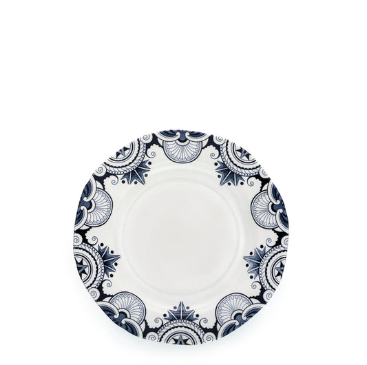Ink Blue Palisade Plate 19cm Seconds
