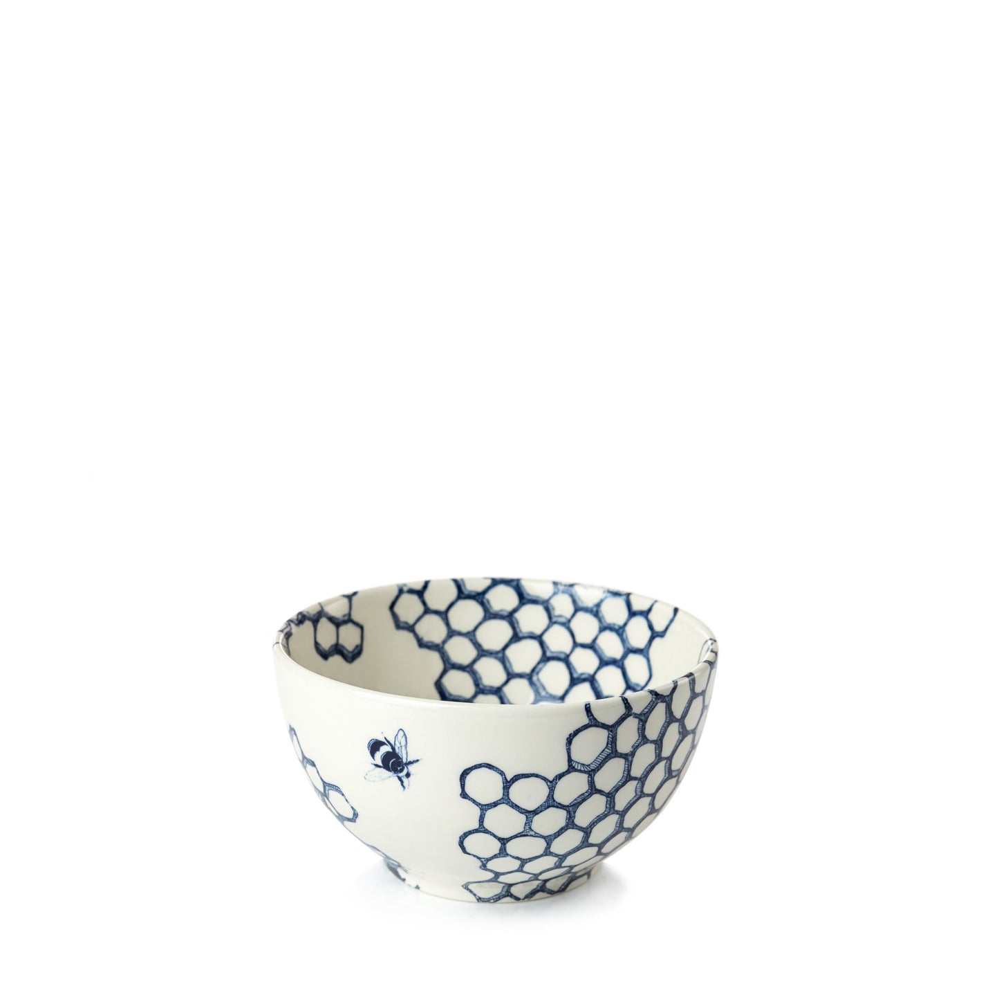 Ink Blue Pollen Mini Footed Bowl