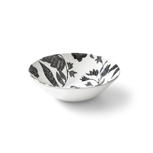 Garden Vine Black Cereal Bowl