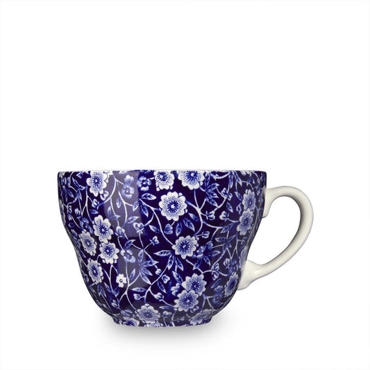 Breakfast Cup - Blue Calico Breakfast Cup 425ml / 0.75pt Seconds