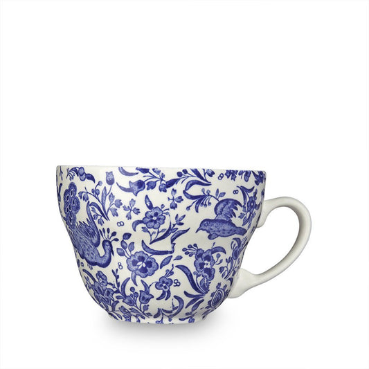 Breakfast Cup - Blue Regal Peacock Breakfast Cup 425ml / 0.75pt