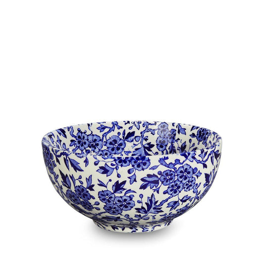 Chinese Bowl - Blue Arden Small Footed Bowl 16cm/ 6.25"