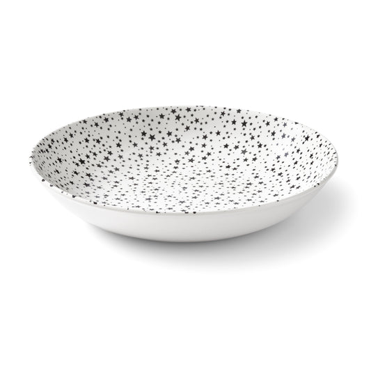 Midnight Sky Light Black Pasta Bowl