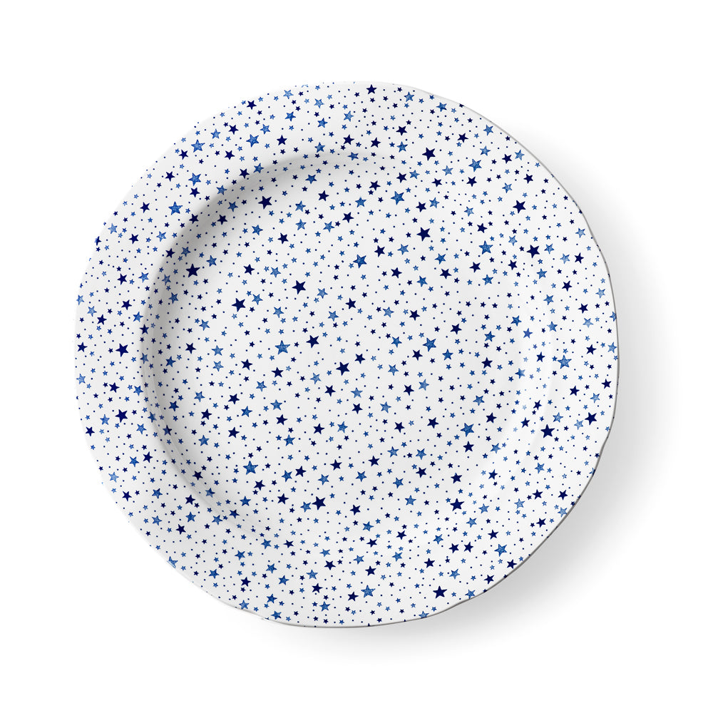 Midnight Sky Light Indigo Dinner Plate