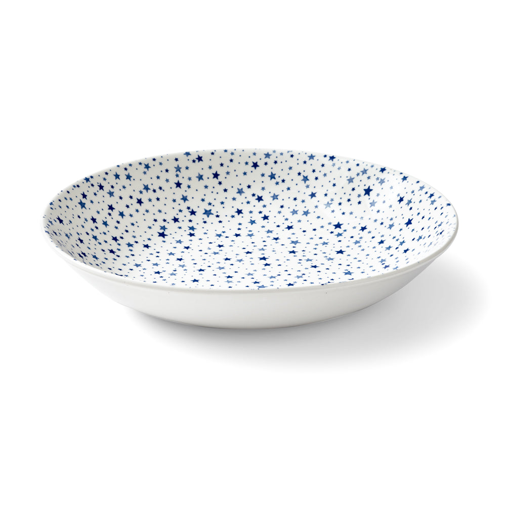 Midnight Sky Light Indigo Pasta Bowl