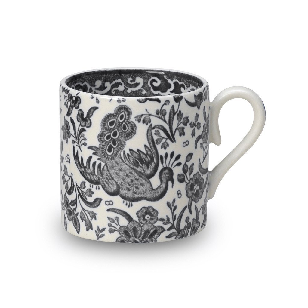 Mini Mug - Black Regal Peacock Mini Mug