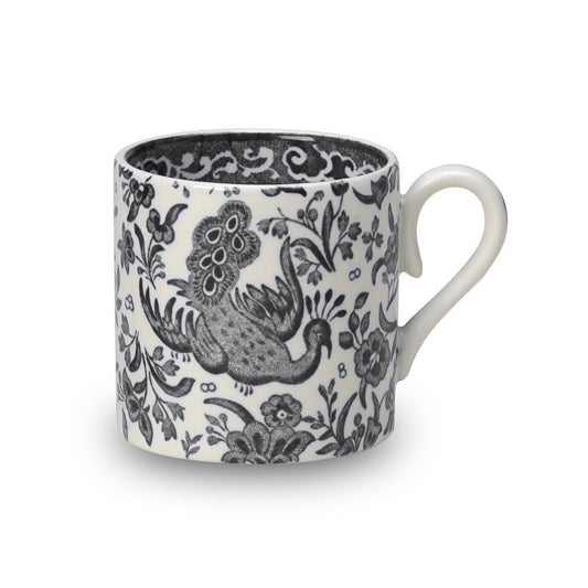 Mini Mug - Black Regal Peacock Mini Mug Seconds