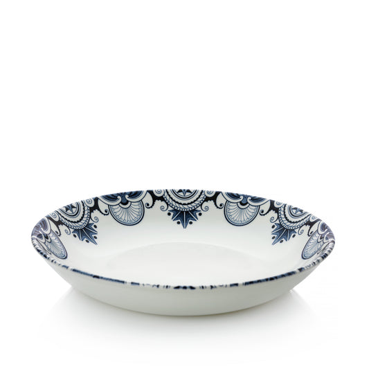 Ink Blue Palisade Pasta Bowl