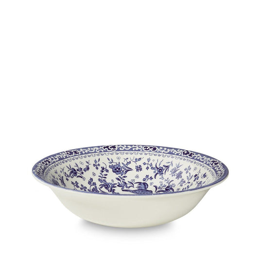 Pudding/Soup Bowl - Blue Regal Peacock Pudding / Soup Bowl 20.5cm/8"