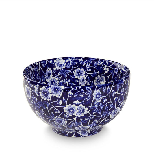 Rice Bowl - Blue Calico Rice Bowl 11cm/4.25" Seconds