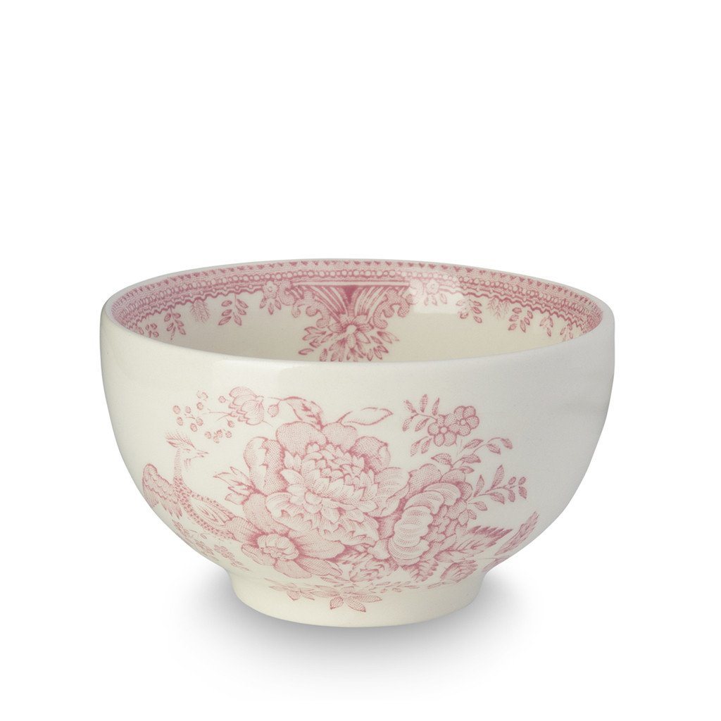 Rice Bowl - Pink Asiatic Pheasants Rice Bowl 11cm/4.25" Seconds