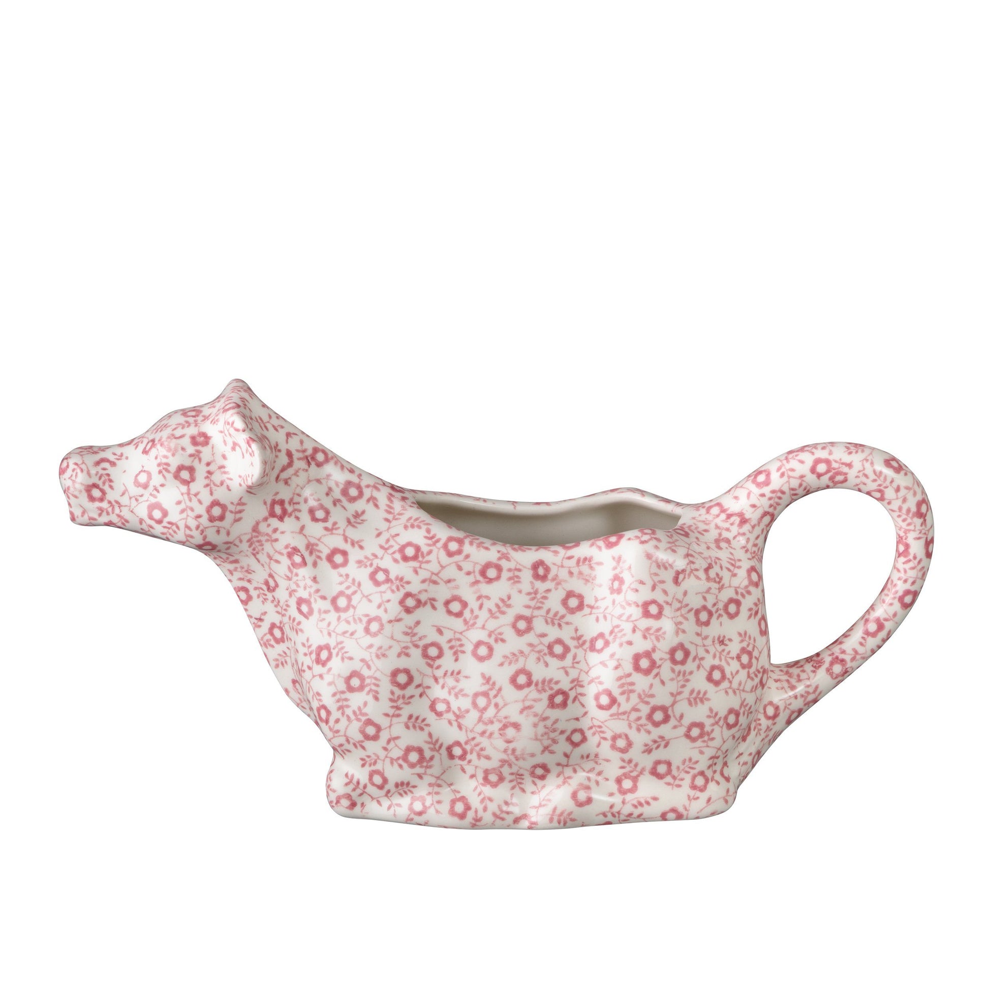Rose Pink Felicity Cow Creamer 150ml/0.25pt Seconds
