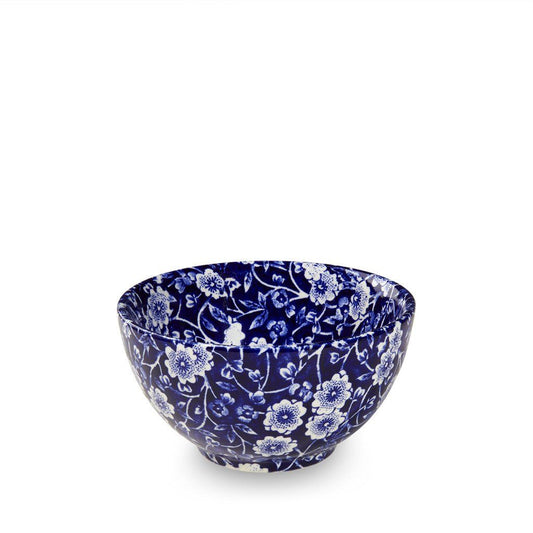 Sugar Bowl - Blue Calico Sugar Bowl 9.5cm/4"