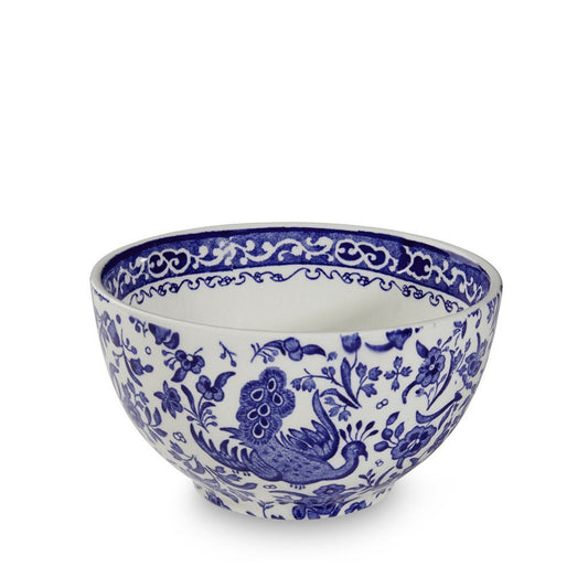 Sugar Bowl - Blue Regal Peacock Sugar Bowl 12cm/4.75" Seconds