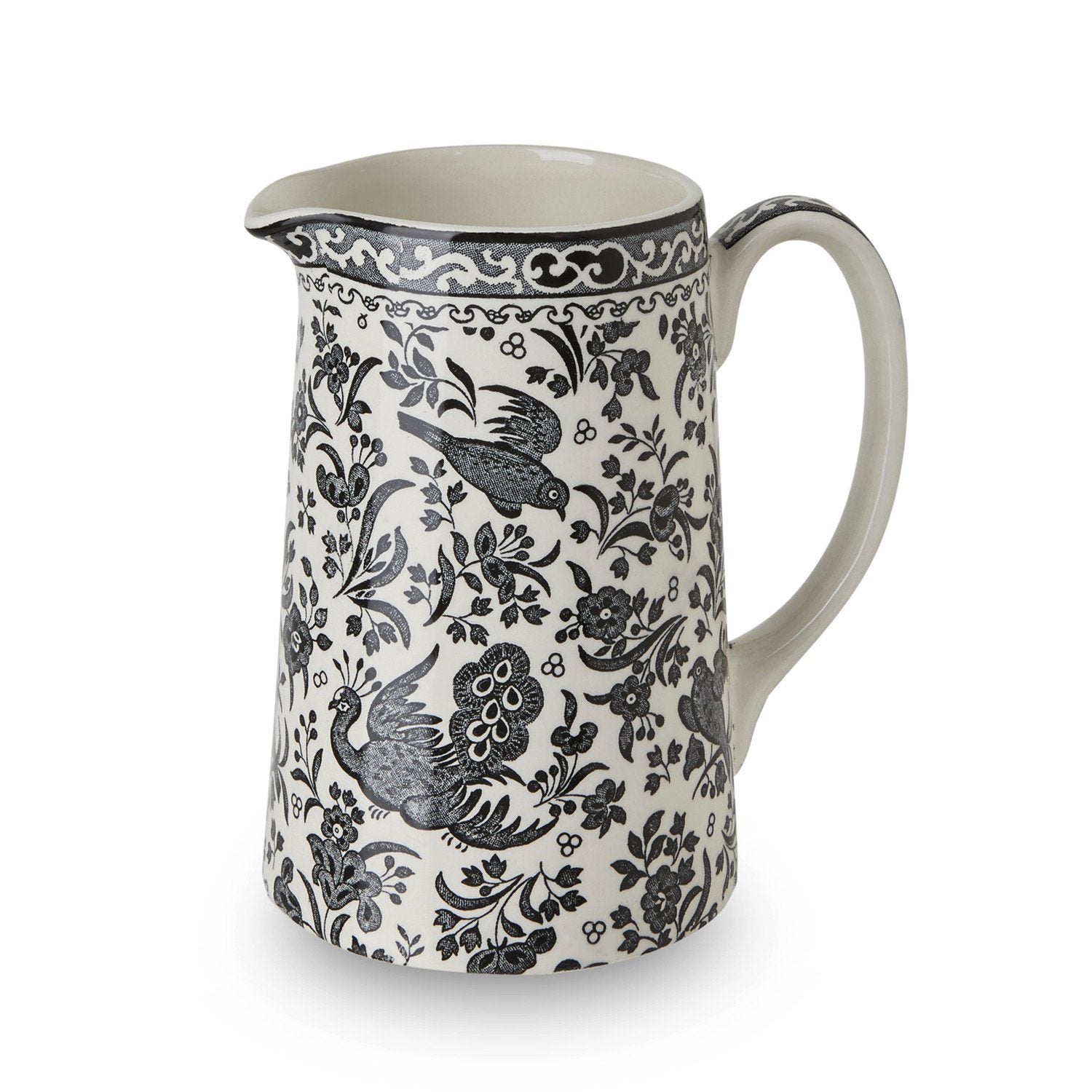 Tankard Jug - Black Regal Peacock Tankard Medium Jug 568ml/1pt