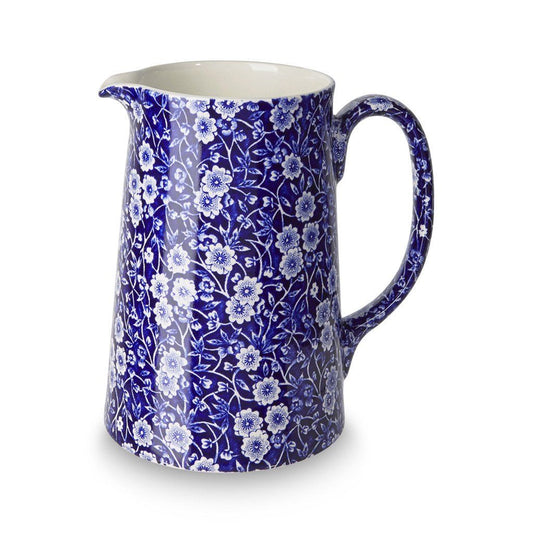 Tankard Jug - Blue Calico Large Tankard Jug 1.1L/2pt