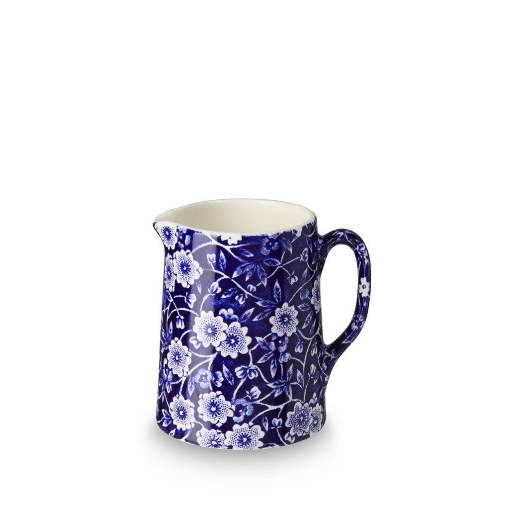 Tankard Jug - Blue Calico Mini Tankard Jug 160ml/ 0.25pt