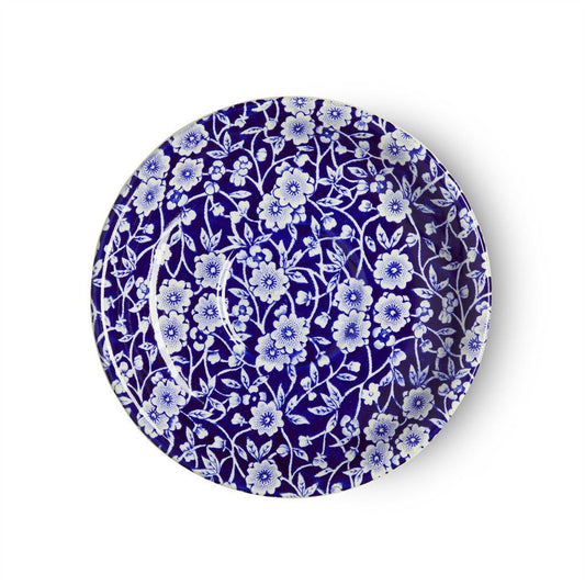 Tea Saucer - Blue Calico Tea Saucer Seconds
