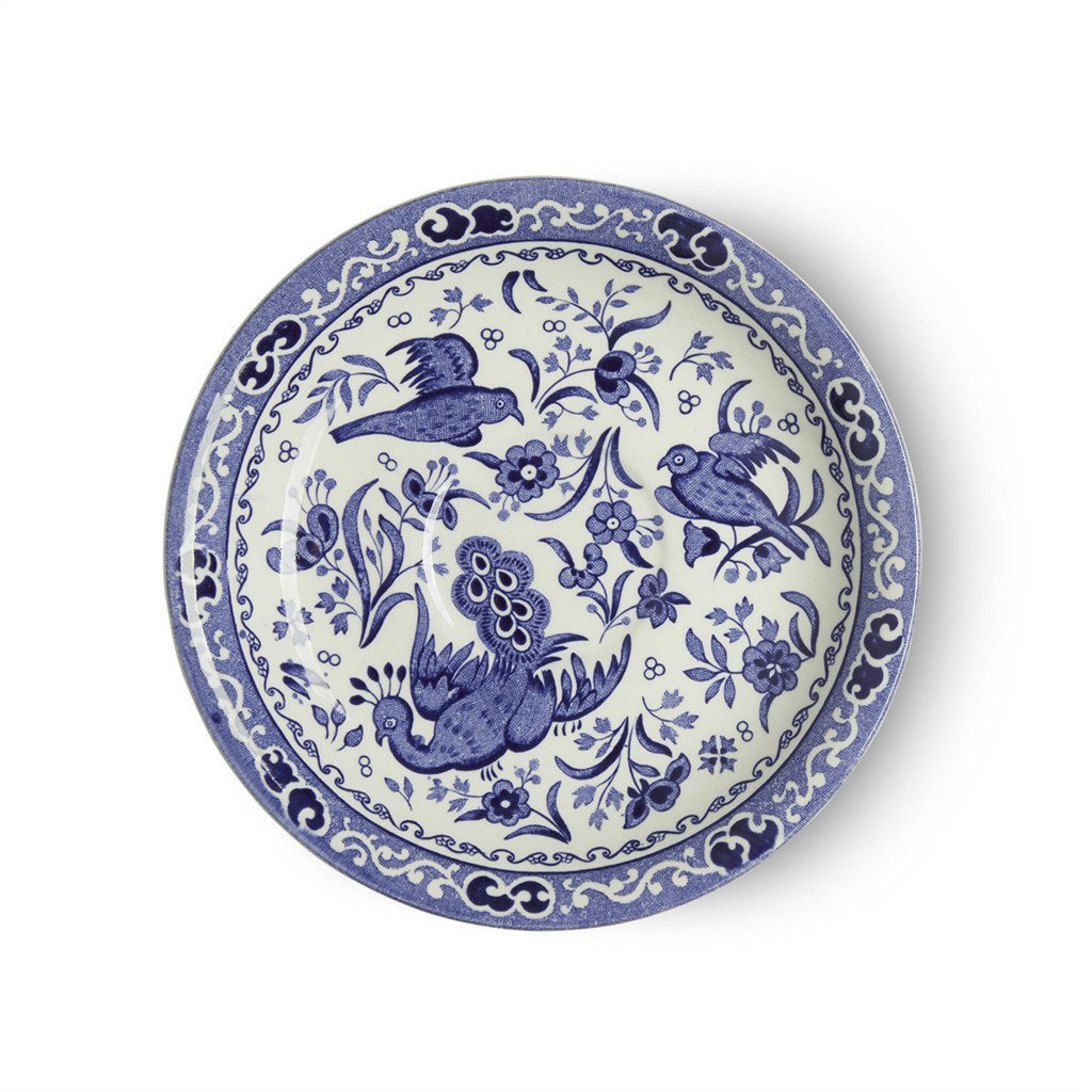 Tea Saucer - Blue Regal Peacock Tea Saucer