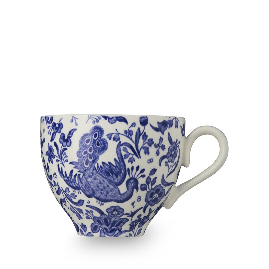 Teacup - Blue Regal Peacock Teacup 187ml/0.33pt